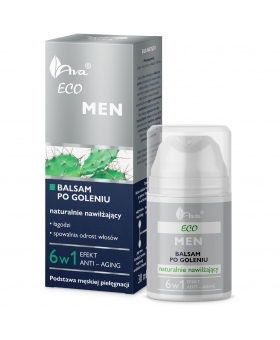 Eco Men balsam po goleniu naturalnie nawilżający dla mężczyzn 50ml - AVA